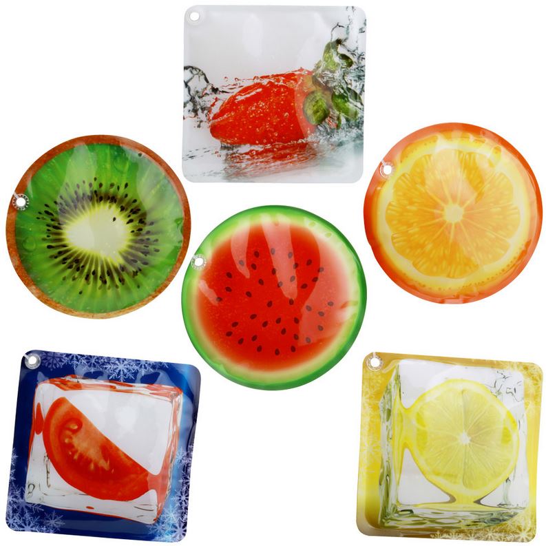 Bloc refrigerant fruits