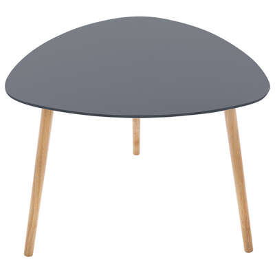 Lot de 3 tables cafe mileo gigogne gris