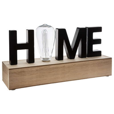 Mot Deco Led Home Noir L34cm