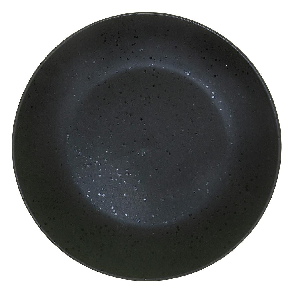 Assiette plate cluster noir 27cm