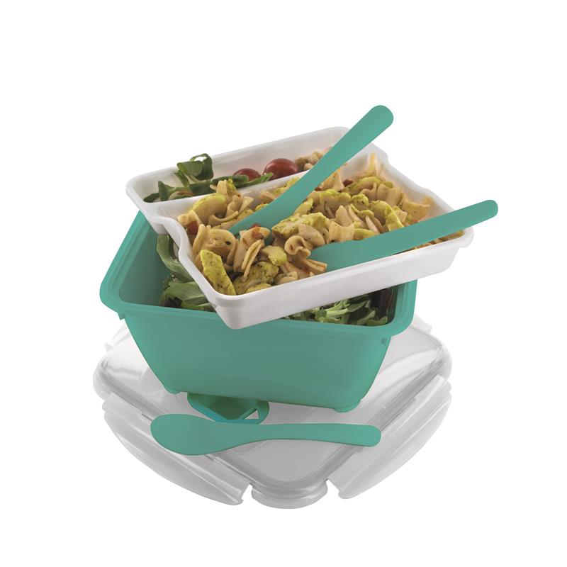 Lunch box compartiment avec 3couverts