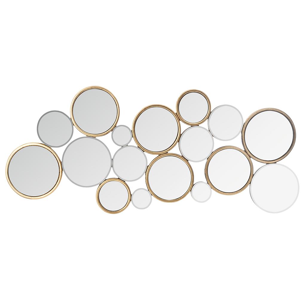 Miroir multi rond aaron  106x45cm ATMOSPHERA