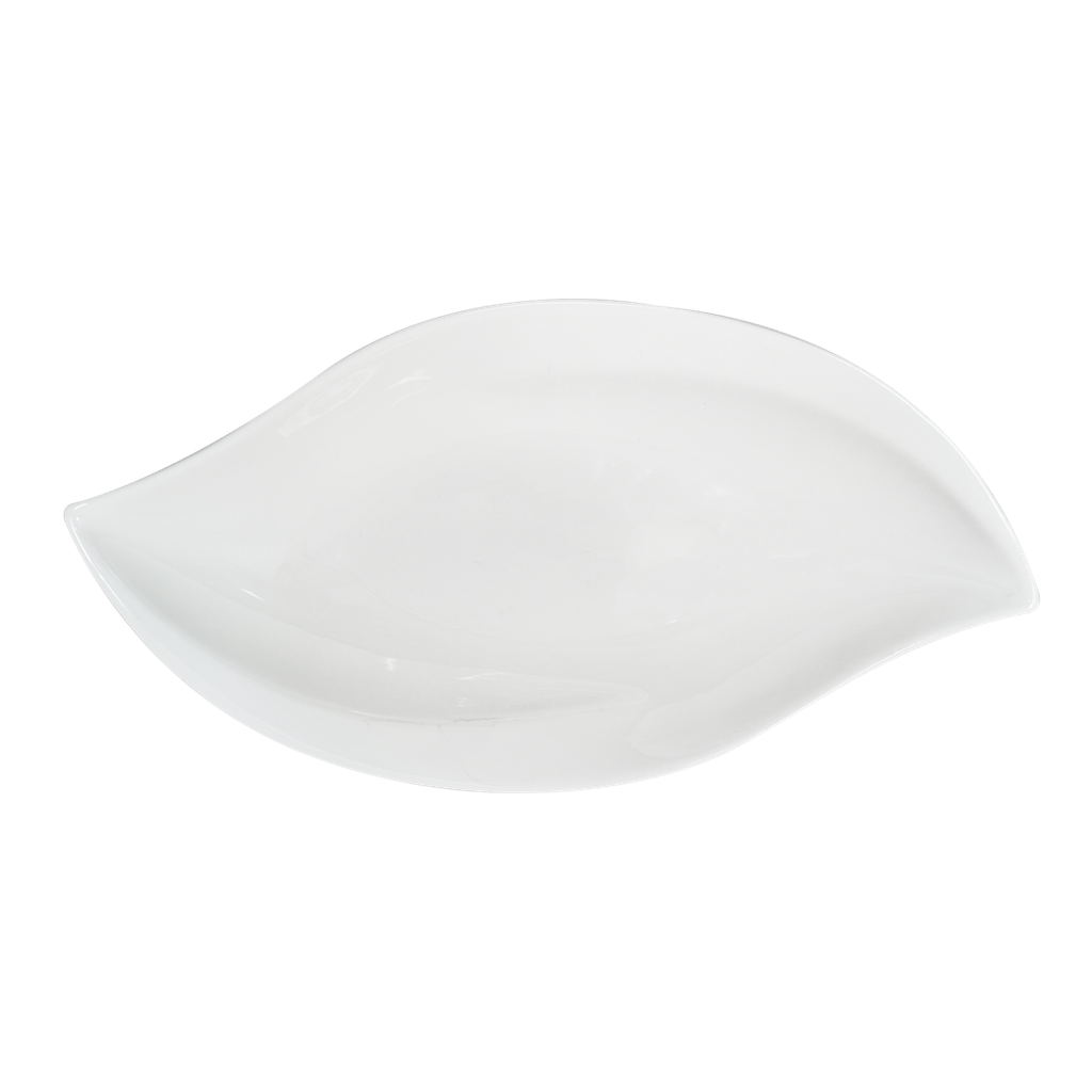 Plat ceramique blanc 34cm