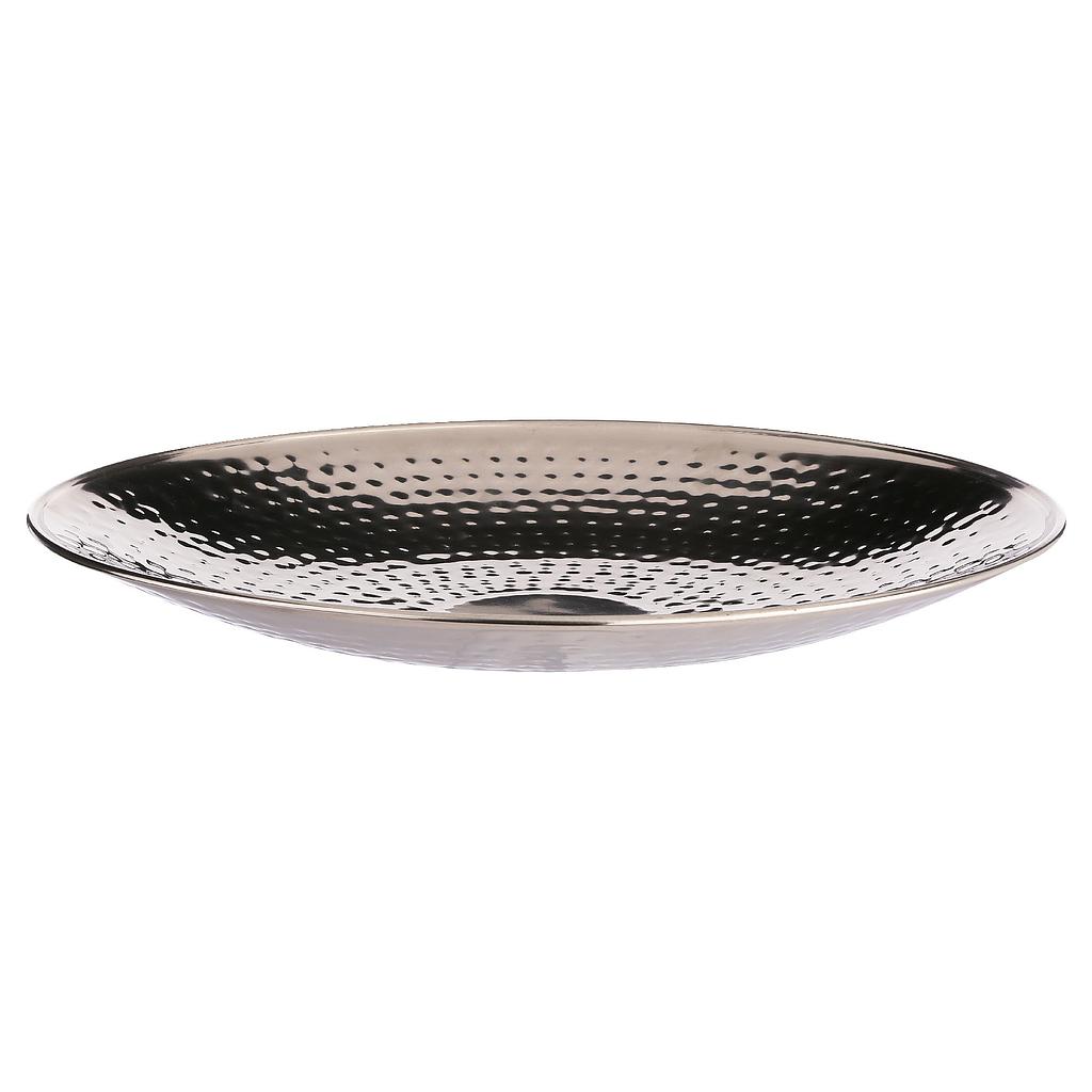 Plat inox martele 36cm