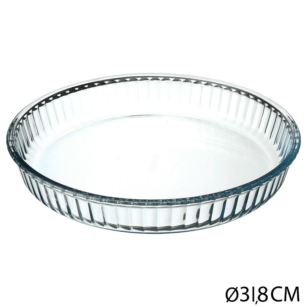 Plat tarte verre 32