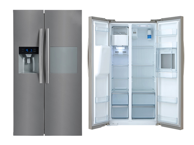 Refrigerateur double porte 502L avec distributeur eau et glace MIDEA