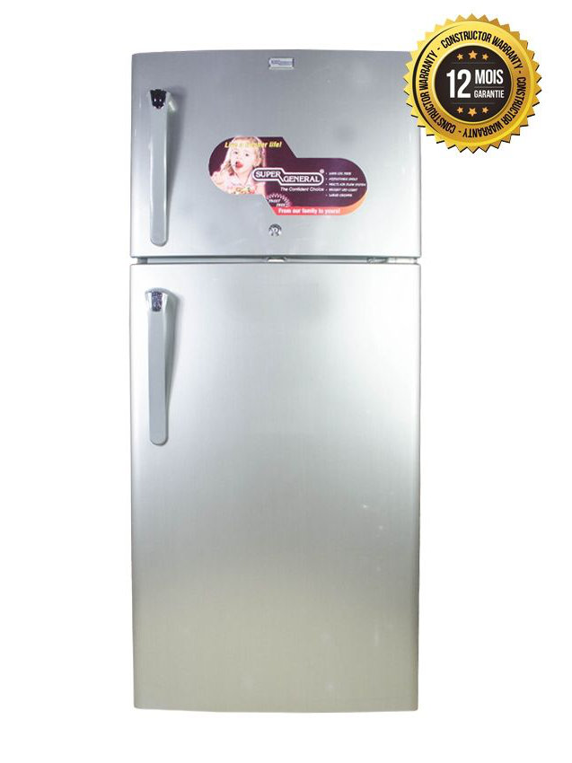 Refrigerateur gris 248L nosfrost SUPER GENERAL 