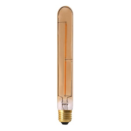 Ampoule tube e27 Led ambre 22,5cm 2w
