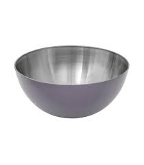 Saladier inox gris 24cm SECRET DE GOURMET