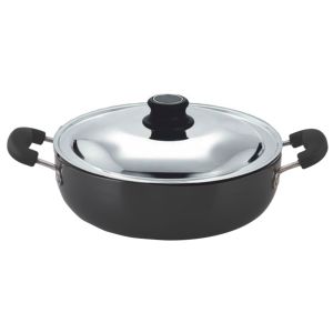 Sauteuse 22cm gris Kadhai BALTRA