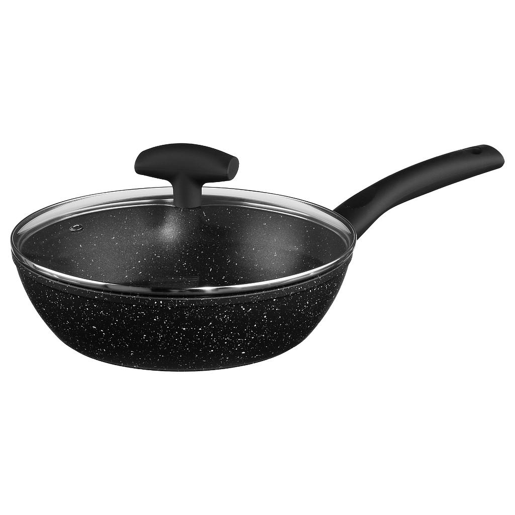 Sauteuse 24cm alu forge caractere