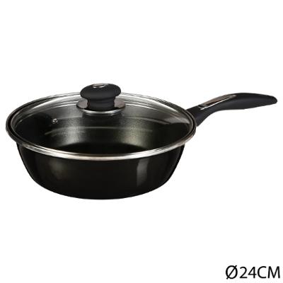 Sauteuse avec couvercle 24 acier SECRET DE GOURMET