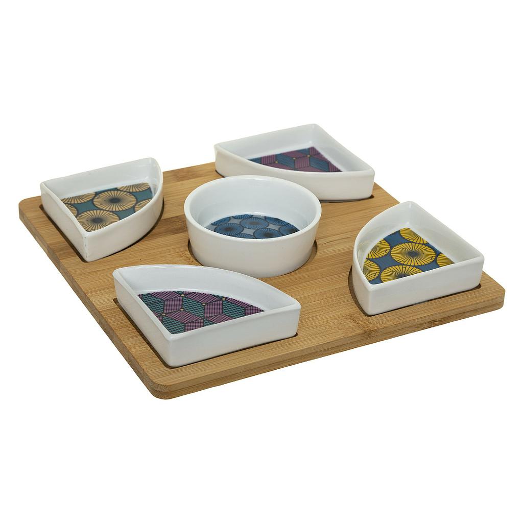 Set aperitif 6pcs wax