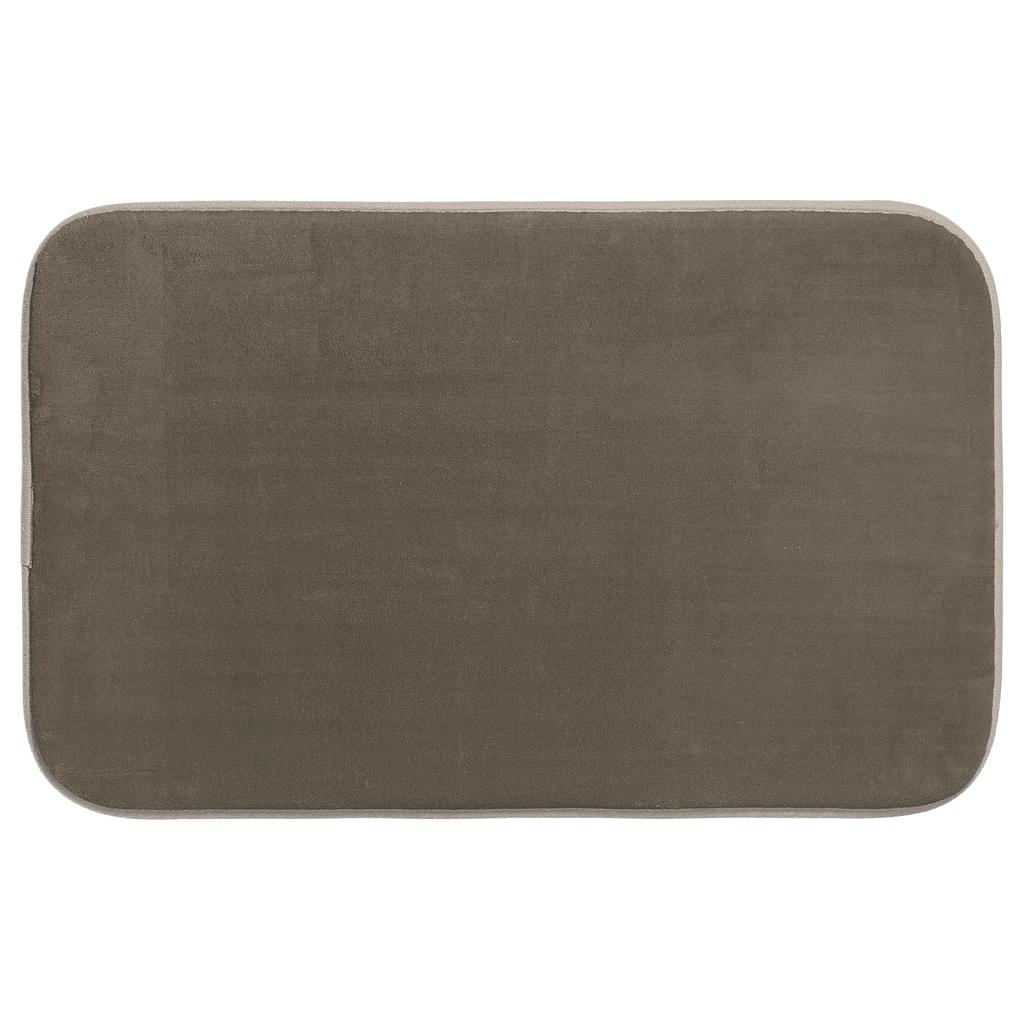 Tapis memoi forme 80x50 taupe