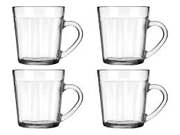 Tasse en verre set de 4pcs americano NADIR