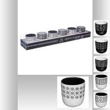 Tasse noir et blanc samba noir HARMONIE