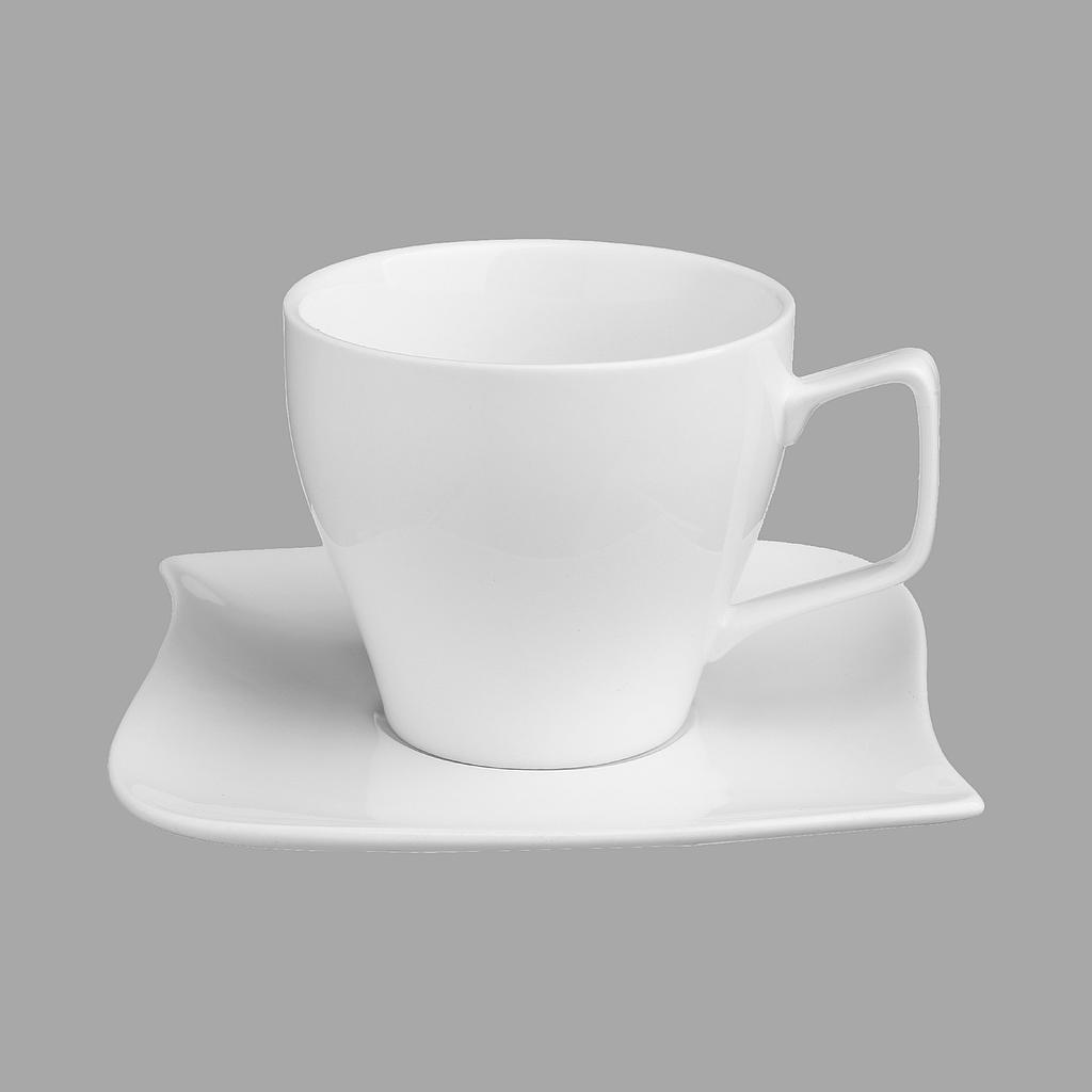 Tasse s/ tasse a the 19,5cl vague SECRET DE GOURMET