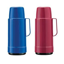 Thermos 1L bleu/rouge INVICTA