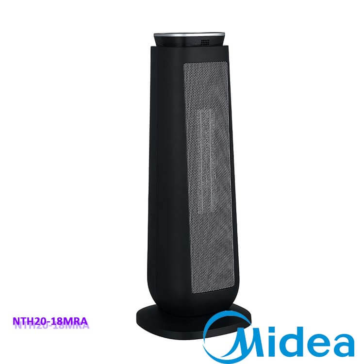 Ventilateur chauffant avec 2 niveaux et telecommande 2000W MIDEA