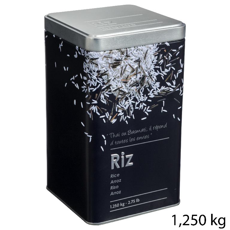 Boite a riz Relief Ii 18cm Noir