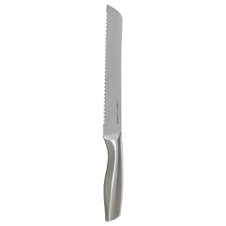 [120315] Couteau a pain en inox forge Sp 34cm Gris