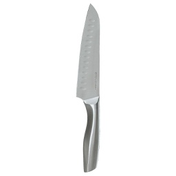 [120316] Couteau Santoku en inox forge Sp 31cm Gris