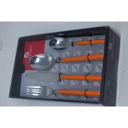 [NT00234] Couvert 24pcs orange rio ALBERT DE THIERS