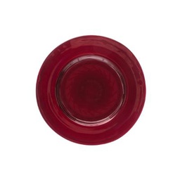 [140629C] Assiette dessert  jem rouge 21cm SECRET DE GOURMET