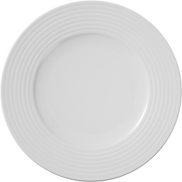 [LBWD102] Assiette plate 25cm blanche