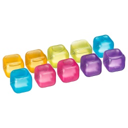 [115005] Lot de 10 glacons reutilisables cube