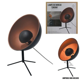 [LA9929] Lampe de bureau cinema Noir interieur Copper 45cm