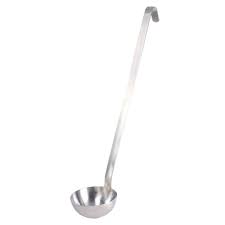 [L4A] Louche en inox 120ml L=34cm D=8cm