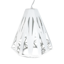 [NT00052] Luminaire cage blanc 2102-410 ZL