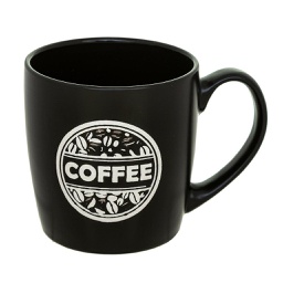 [162189C] Mug rond aroma noir 30cl