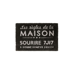 [TA3504] Paillasson regles de la maison 40x60cm m10 a1/m10