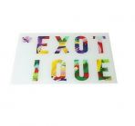 [KA3533] Planche a decouper en verre 30x40cm exotic m12 a2/m12