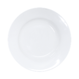 [16829-2] Plat 20cm blanc