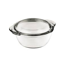 [61150200808481] Plat de cuisson PM rond avec couvercle en verre NADIR