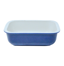 [412-2] Plat rectangle ceramique 26x16cm