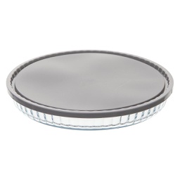 [151119] Plat tarte verre +couv 27