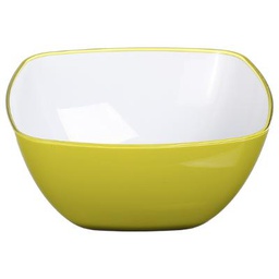 [150009C] Saladier square  vert 14cm SECRET DE GOURMET