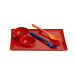 [NT00503] Set de 2bols,1plateau,1cuillere,1fourchette BALTRA