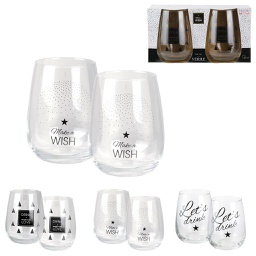 [KA2856] Set de 2pces verre 45cl