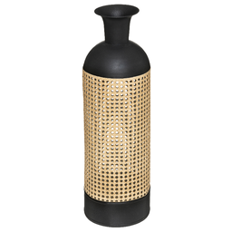 [173079] Vase cannage metal Arbela H60,5cm
