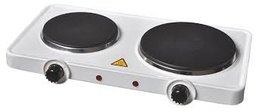 [SGHP2500D] Table de cuisson elec 2 feux 510x300 / 480x276 2500W encastrable SG