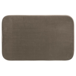 [138045G] Tapis memoi forme 80x50 taupe