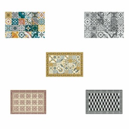 [156180A] Tapis vinyle mosaiq box 50x75