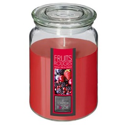 [157747H] Bougie 510g senteur fruits rouges ATMOSPHERA