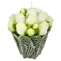 [161615] Bougie bouquet de roses 245g