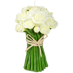 [161616] Bougie bouquet de roses 280g